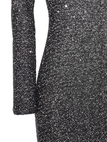 Sequin Maxi Dress Dresses Black