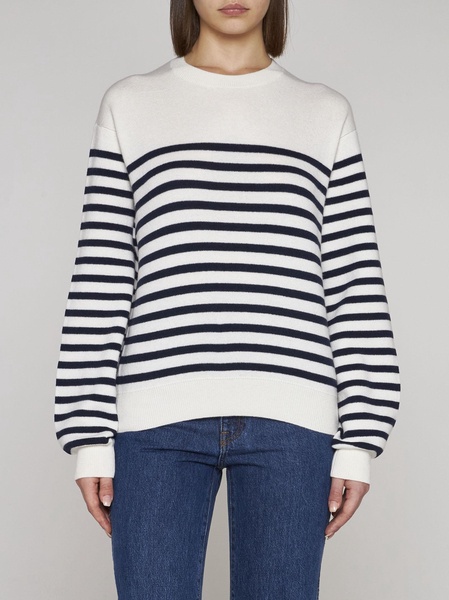 Viola Striped Cashmere Sweater