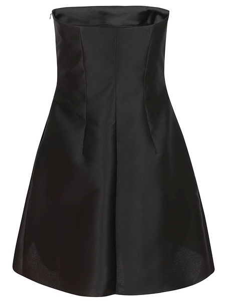 Alberta Ferretti Pleated Mini Dress