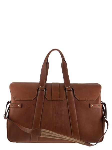 Brunello Cucinelli Leather Weekend Bag