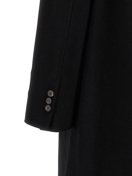 Single-breasted Wool Coat