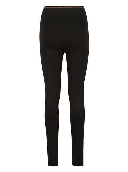 Elastic Waist Logo Leggings