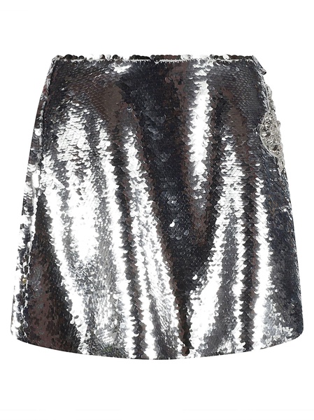 Sequin-coated Skirt