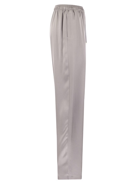 Elisabetta Franchi Satin Crepe Jogger Trousers