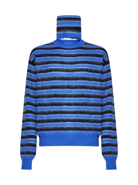 Marni Striped Roll-Neck Knitted Jumper