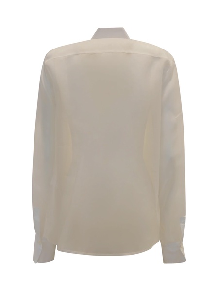 Antonelli Brindisi White Silk Shirt