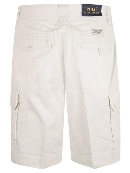 Logo Patched Cargo Shorts