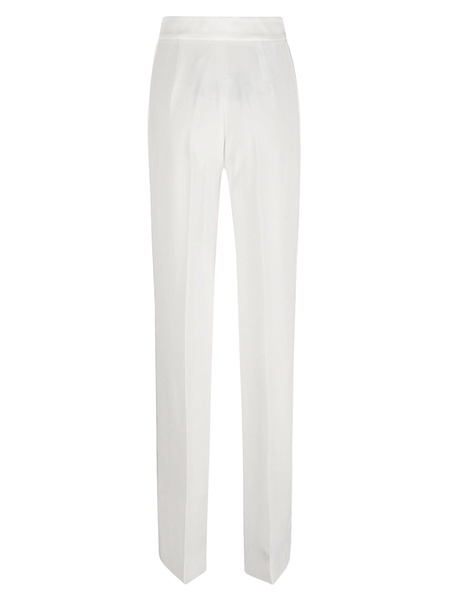 High-waist Plain Trousers