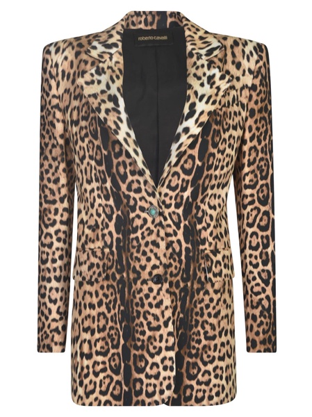 Animal Print Blazer