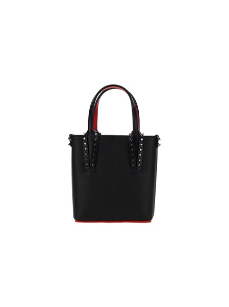 Christian Louboutin Black Leather Mini Cabata Bag