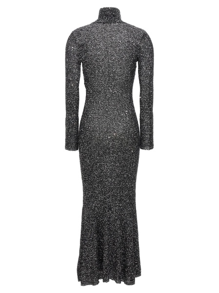 Sequin Maxi Dress Dresses Black