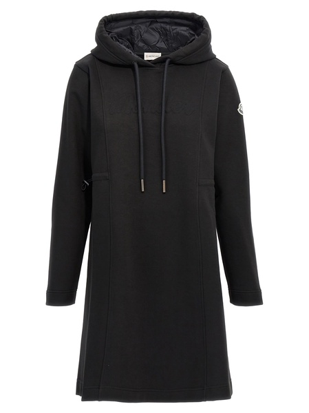 Logo Hooded Dress