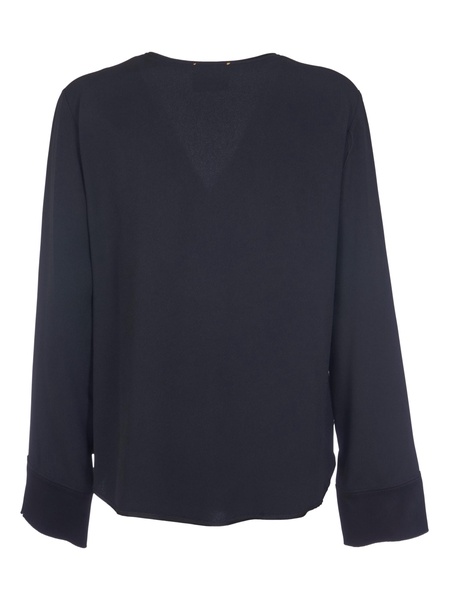 V-neck Long-sleeved Top