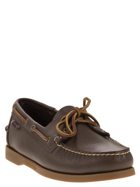 Portland - Moccasin With Grained Leather