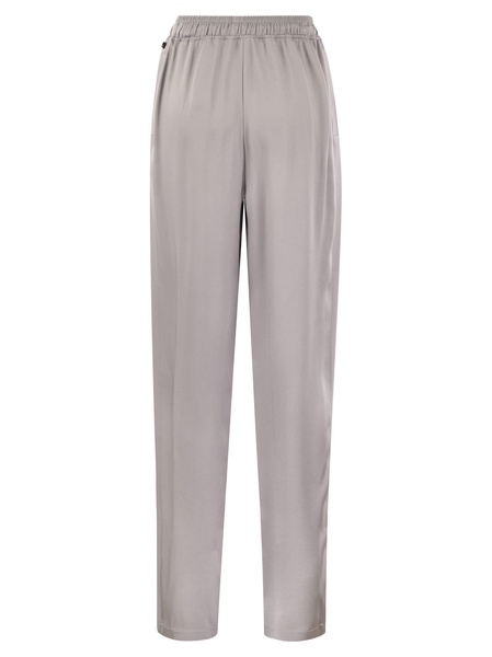 Elisabetta Franchi Satin Crepe Jogger Trousers