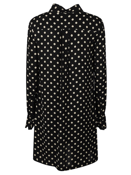 Dotted Print Dress