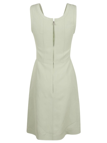 Jil Sander Sleeveless A-Line Zipped Mini Dress