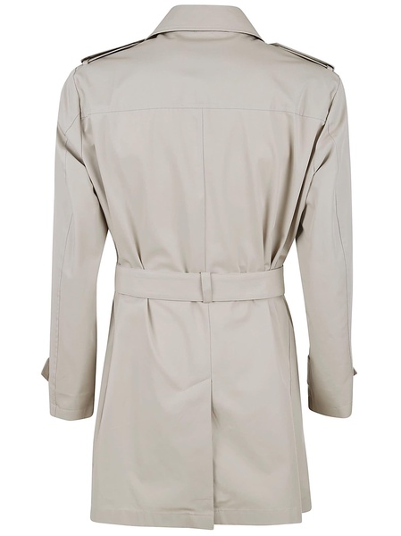 Belted Double-breasted Trench