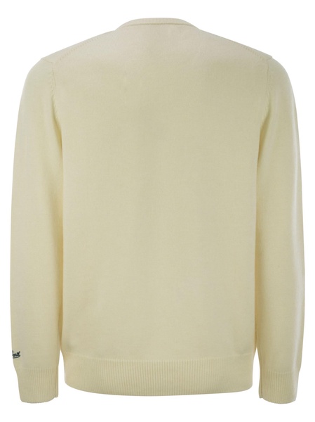 Mc2 Saint Barth St Moritz Wool And Cashmere Blend Jumper