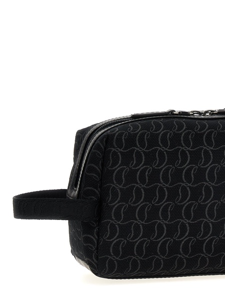 'zip N Flap' Clutch Bag