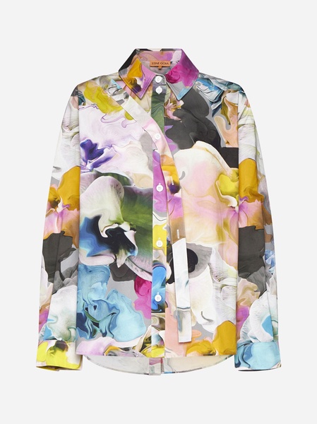 Martina Print Cotton Shirt