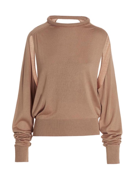 Cut Out Insert Top Sweater