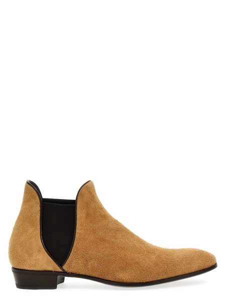 'desert Enamel' Ankle Boots