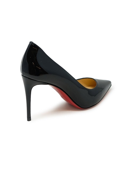 Christian Louboutin Black Patent Kate 85 Pumps