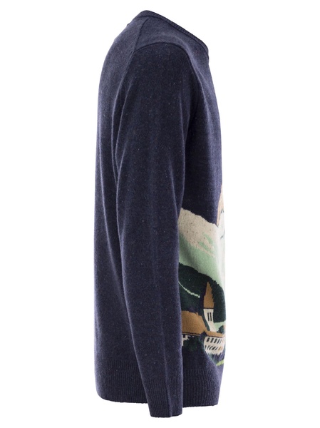 Mc2 Saint Barth Zermatt Wool And Cashmere Blend Jumper