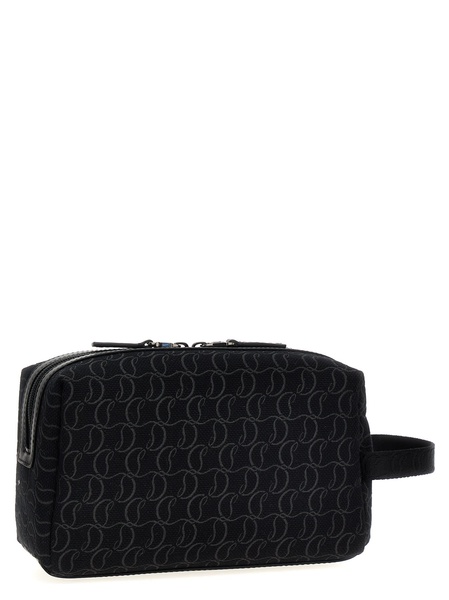 'zip N Flap' Clutch Bag