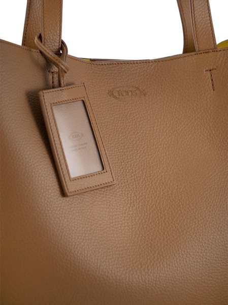 Tod's Logo Embossed Medium Tote Bag