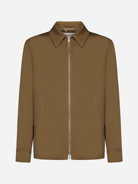 Wool Tailored Blouson