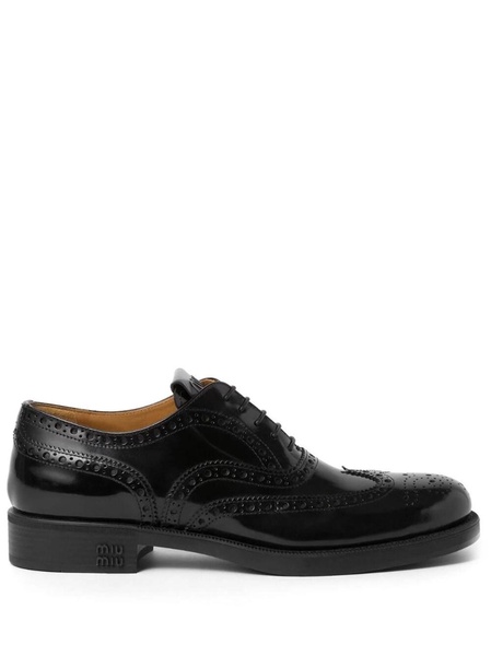 x Church's leather brogue shoes