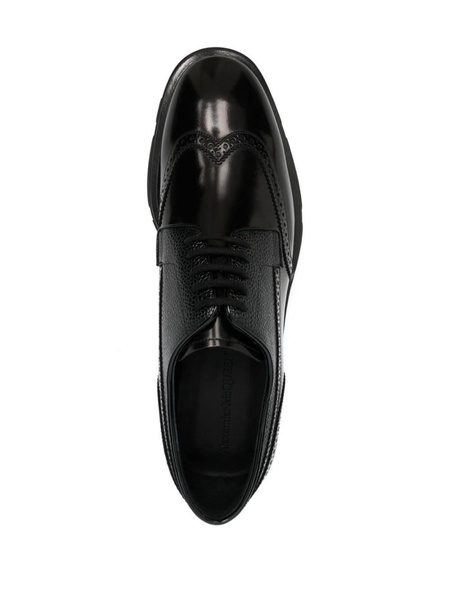 Alexander McQueen Leather Derby. Shoes