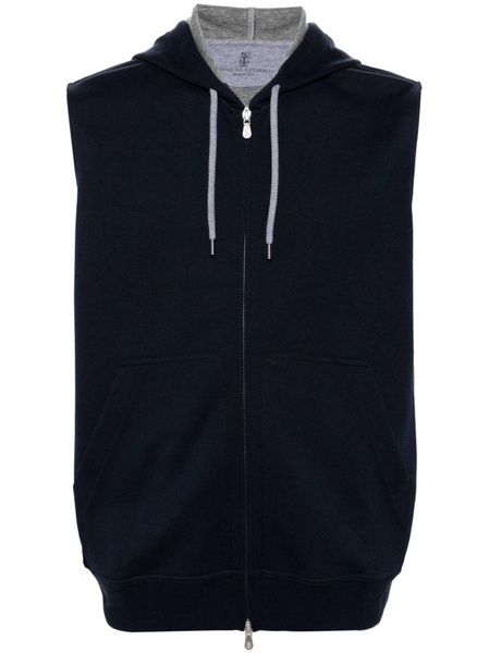 sleeveless hoodie