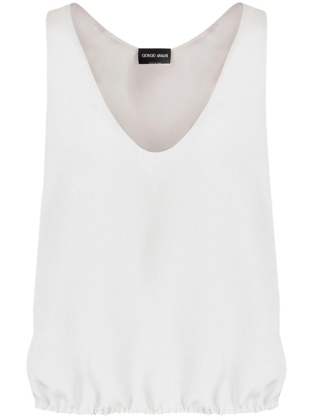 Giorgio Armani Woman Giorgio Armani Woman Grey Top