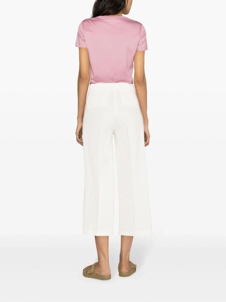 Protesilao linen blend cropped trousers