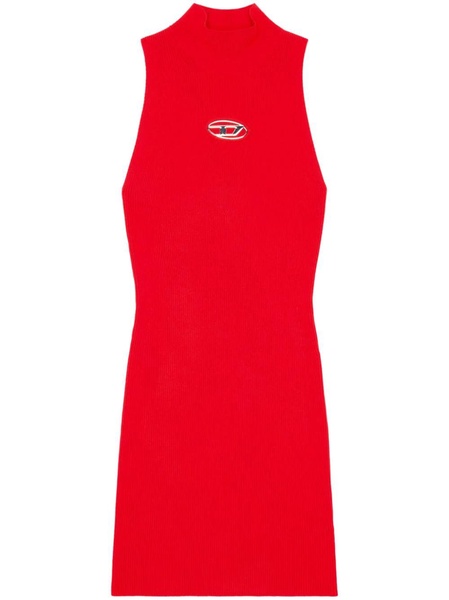 Diesel M-Onervax Dress With Logo Plaque