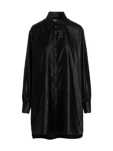 Maison Margiela Coated Satin Shirt