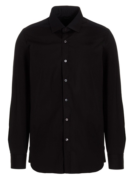 Poplin Shirt Shirt, Blouse Black