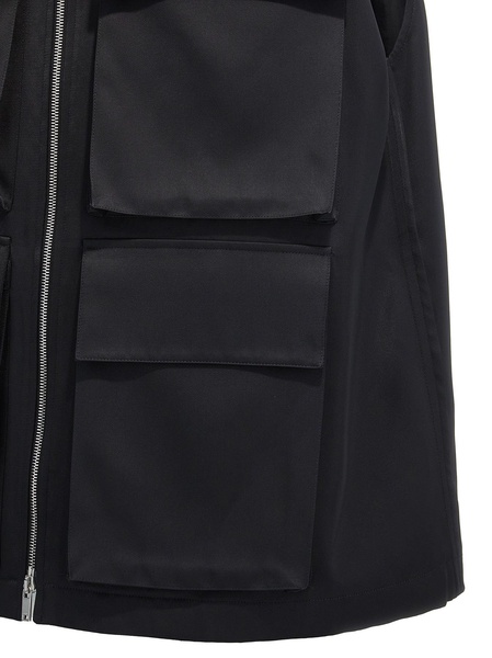 Jil Sander 14 Satin Zipped Vest