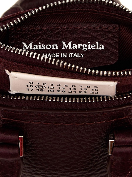 Maison Margiela Numbers-Patch Zipped Mini Shoulder Bag