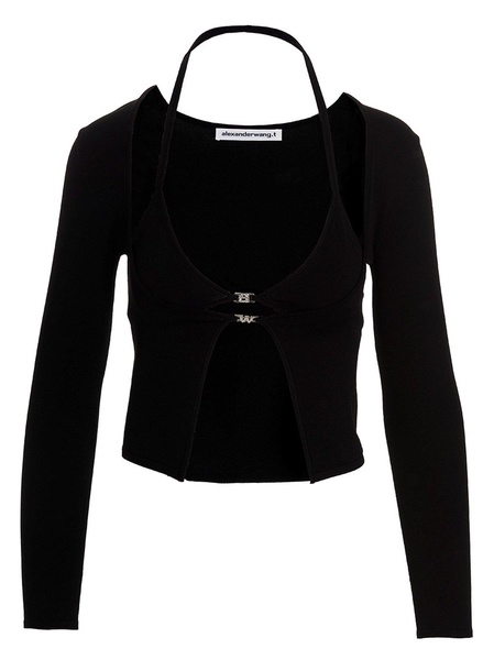 T By Alexander Wang Cardigan 'Hybrid Bikini'