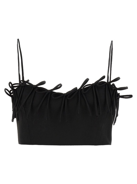 Bow Top Tops Black