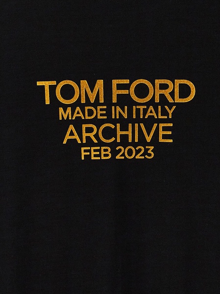 Tom Ford Logo Print T Shirt