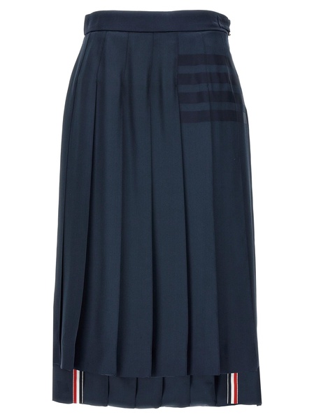 Thom Browne 'Below Knee Dropped Back Pleated' Skirt