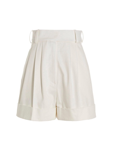 Alexandre Vauthier High Waist Turn-Up Hem Shorts