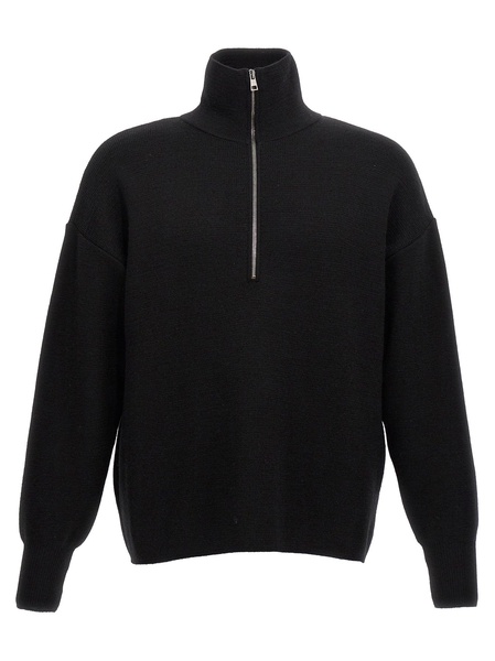 Half Zip Sweater Sweater, Cardigans Black