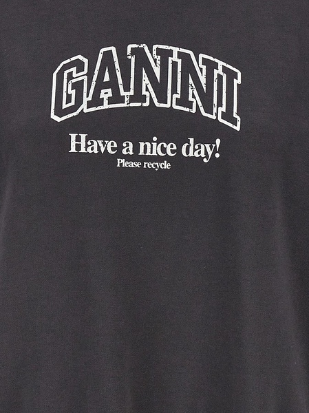 Ganni Printed Sweatshirt