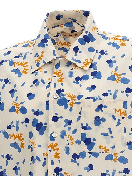 Marni Dripping Shirt, Blouse Multicolor